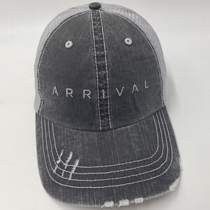 Arrival Movie Promo‎ Hat Adjustable Mesh Trucker Distressed 2016 Sci-Fi Thriller